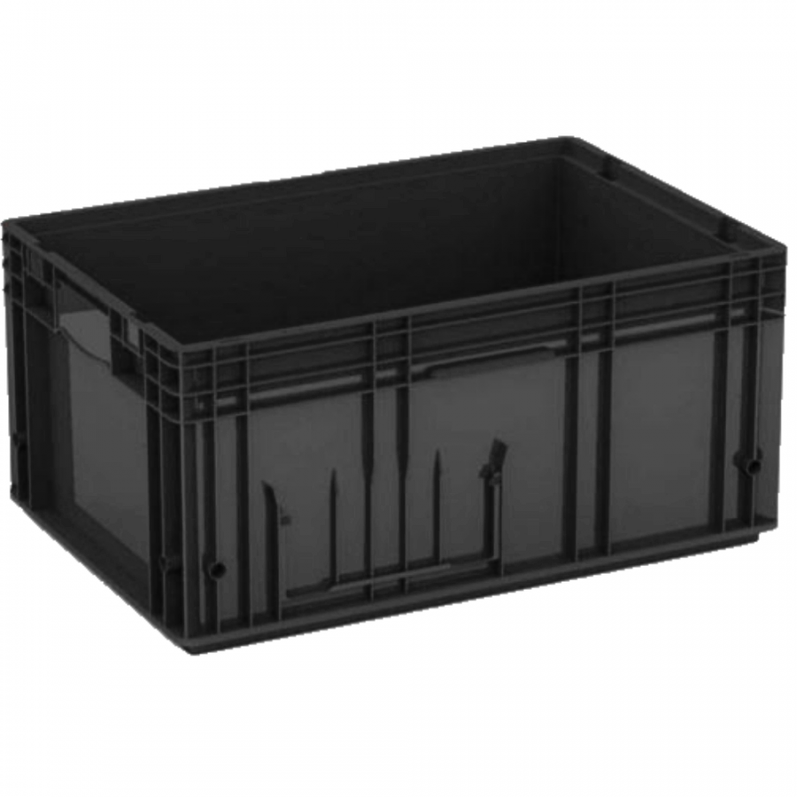 Пластиковый ящик 600x400x280 мм Арт. RL-KLT-6280 ESD