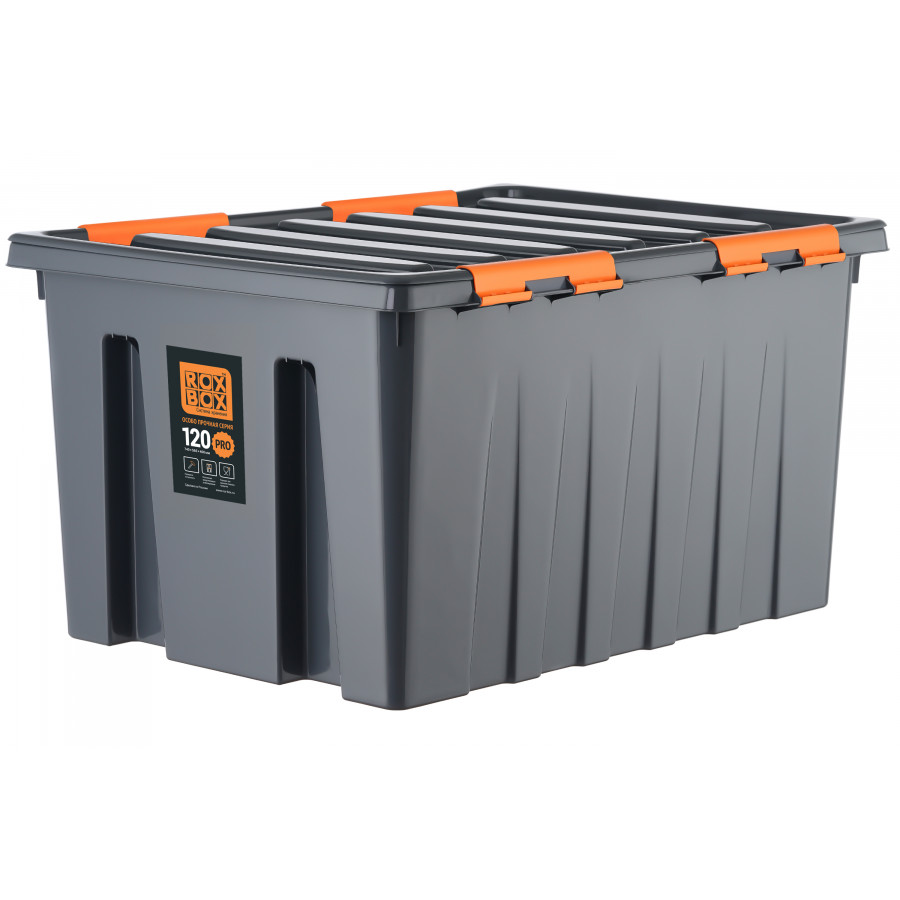 Контейнер особопрочный 740x565x400 мм Арт. Rox Box PRO 120 Контейнер особопрочный 740x565x400 мм Арт. Rox Box PRO 120